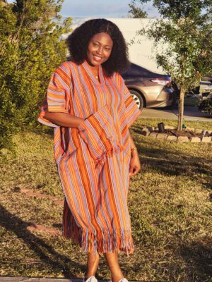 Ankara Cargo Pants x Aso-oke