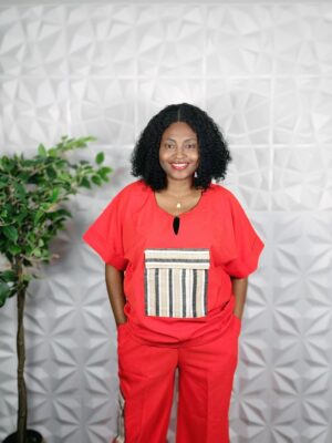 Red Two Piece Set