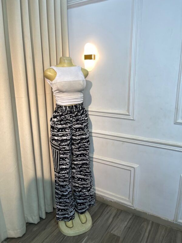 Ankara Cargo Pants x Aso-oke