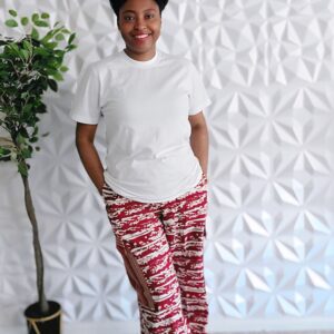 Ankara Cargo Pants x Aso-oke