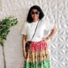 Adire /carribean skirt- 
One size fits all