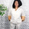Two Piece Pants and Shirt x Aso-oke